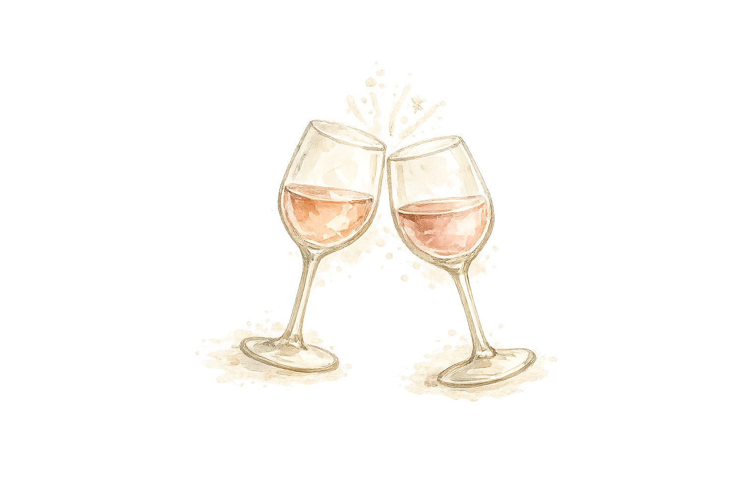 Ícono de copas de vino